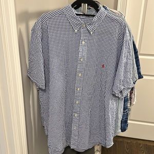 Polo Ralph Lauren short sleeve button down shirt